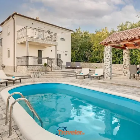 Hlapa-new Modern Near - By Traveler Tourist Agency Krk Villa Gostinjac
